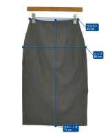 Nﾟ 21（ヌメロヴェントゥーノ）ひざ丈スカート グレー サイズ:36(XS位) レディース/2200656016013