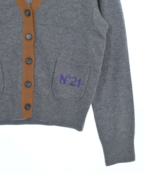 Nﾟ 21（ヌメロヴェントゥーノ）カーディガン グレー サイズ:36(XS位) レディース/2200657669201