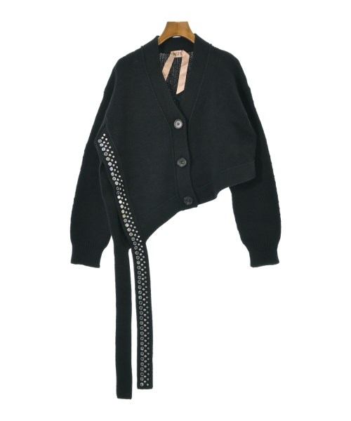 Nﾟ 21(ヌメロヴェントゥーノ)カーディガン 黒 サイズ:S/2200657863081