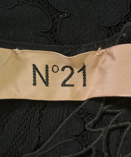 Nﾟ 21（ヌメロヴェントゥーノ）ブラウス 黒 サイズ:36(XS位) レディース/2200655567431