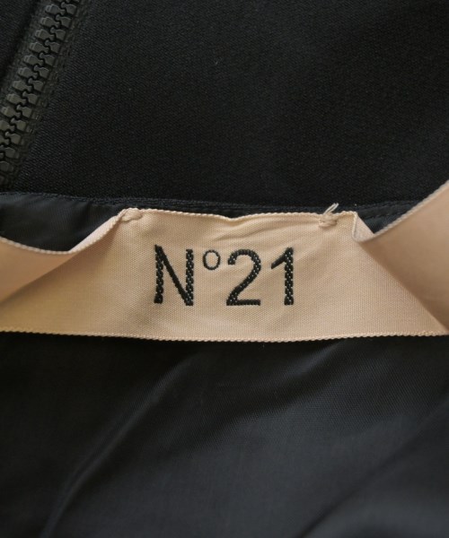 Nﾟ 21（ヌメロヴェントゥーノ）ワンピース 黒 サイズ:38(S位) レディース/2200659844064
