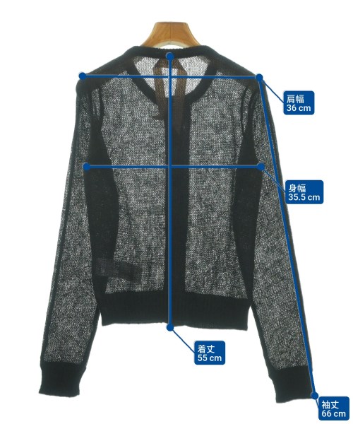 Nﾟ 21（ヌメロヴェントゥーノ）カーディガン 黒 サイズ:-(M位) レディース/2200658257353