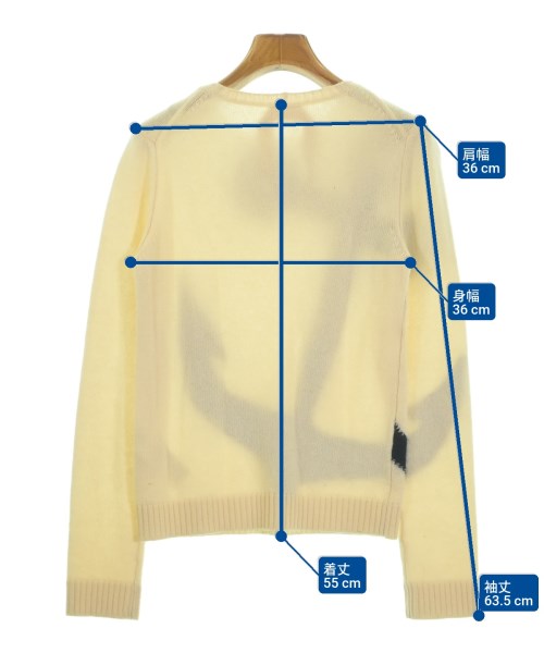 Nﾟ 21（ヌメロヴェントゥーノ）ニット・セーター 白 サイズ:36(XS位) レディース/2200658257360