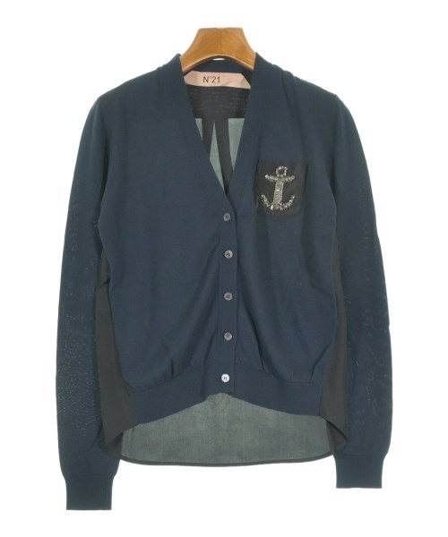 Nﾟ 21(ヌメロヴェントゥーノ)カーディガン 紺 サイズ:36(XS位)/2200659160133