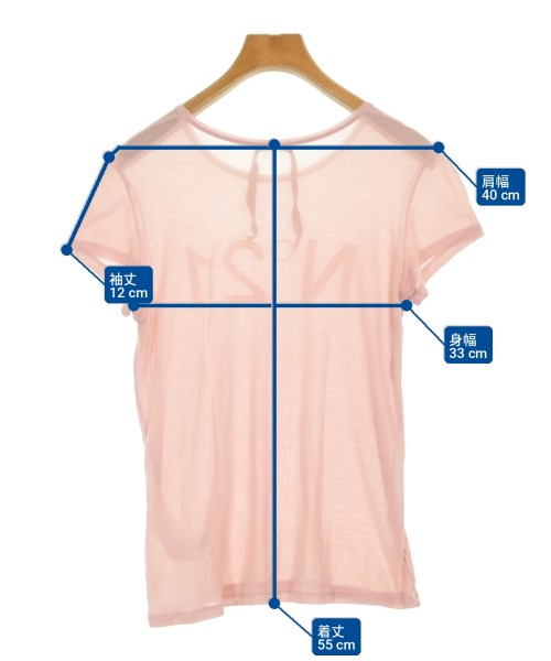 Nﾟ 21（ヌメロヴェントゥーノ）Tシャツ・カットソー ピンク サイズ:36(XS位) レディース/2200708929056