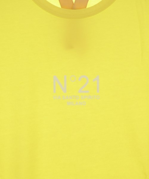Nﾟ 21（ヌメロヴェントゥーノ）Tシャツ・カットソー 黄 サイズ:38(S位) レディース/2200715441220