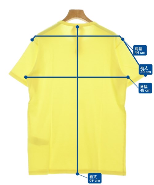 Nﾟ 21（ヌメロヴェントゥーノ）Tシャツ・カットソー 黄 サイズ:38(S位) レディース/2200715441220