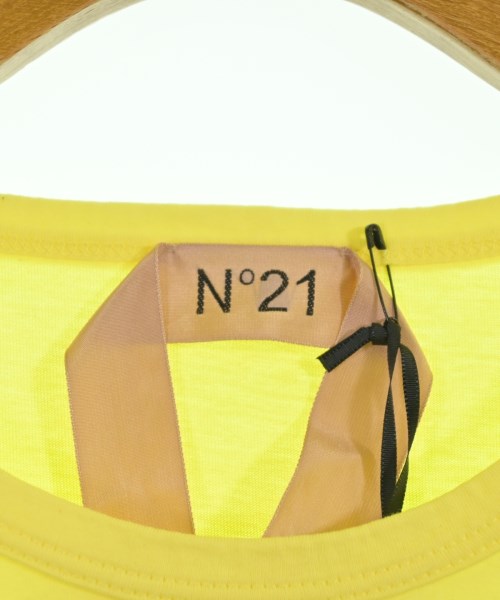 Nﾟ 21（ヌメロヴェントゥーノ）Tシャツ・カットソー 黄 サイズ:42(M位) レディース/2200715441244