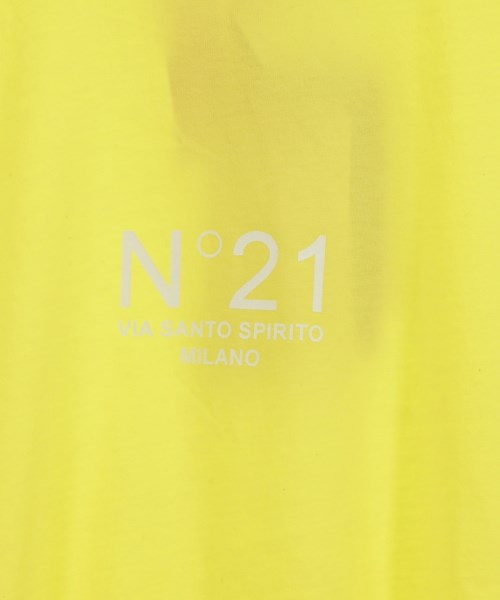 Nﾟ 21（ヌメロヴェントゥーノ）Tシャツ・カットソー 黄 サイズ:42(M位) レディース/2200715441244