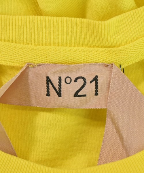 Nﾟ 21（ヌメロヴェントゥーノ）Tシャツ・カットソー 黄 サイズ:38(S位) レディース/2200715705018