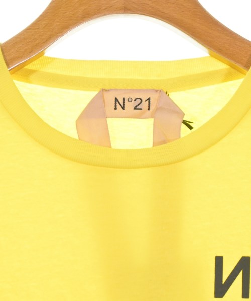 Nﾟ 21（ヌメロヴェントゥーノ）Tシャツ・カットソー 黄 サイズ:38(S位) レディース/2200715705018