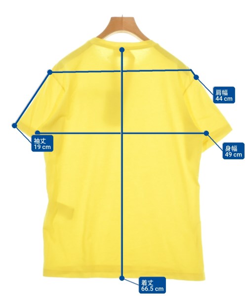 Nﾟ 21（ヌメロヴェントゥーノ）Tシャツ・カットソー 黄 サイズ:38(S位) レディース/2200715705018