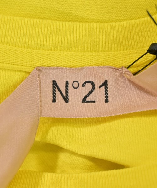 Nﾟ 21（ヌメロヴェントゥーノ）Tシャツ・カットソー 黄 サイズ:40(M位) レディース/2200715705025