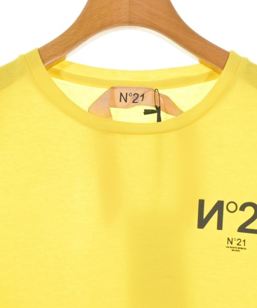 Nﾟ 21（ヌメロヴェントゥーノ）Tシャツ・カットソー 黄 サイズ:36(XS位) レディース/2200715705032