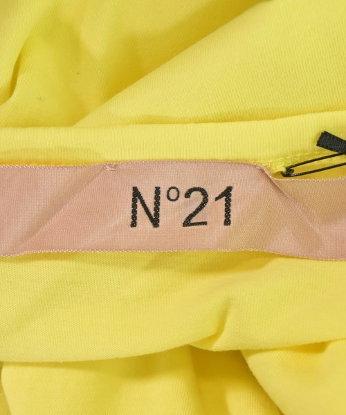 Nﾟ 21（ヌメロヴェントゥーノ）Tシャツ・カットソー 黄 サイズ:42(M位) レディース/2200715705049