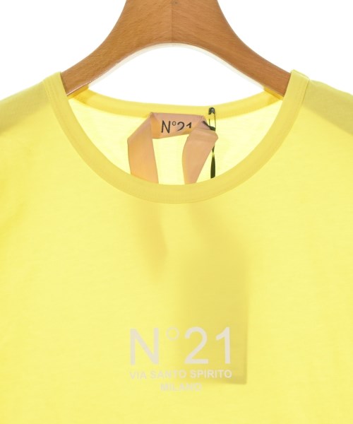 Nﾟ 21（ヌメロヴェントゥーノ）Tシャツ・カットソー 黄 サイズ:36(XS位) レディース/2200715705056