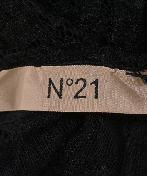Nﾟ 21（ヌメロヴェントゥーノ）ブラウス 黒 サイズ:36(XS位) レディース/2200715705094