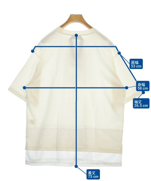 Nﾟ 21（ヌメロヴェントゥーノ）Tシャツ・カットソー 白 サイズ:L メンズ/2200718863074