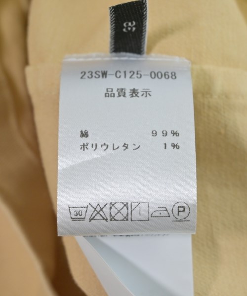 Nﾟ 21（ヌメロヴェントゥーノ）ひざ丈スカート 黄 サイズ:38(S位) レディース/2200645094039