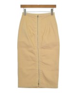 Nﾟ 21（ヌメロヴェントゥーノ）ひざ丈スカート 黄 サイズ:38(S位) レディース/2200645094039