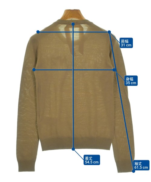 Nﾟ 21（ヌメロヴェントゥーノ）ニット・セーター 茶 サイズ:36(XS位) レディース/2200645984101