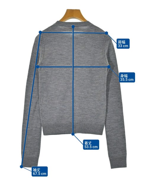 Nﾟ 21（ヌメロヴェントゥーノ）ニット・セーター グレー サイズ:40(M位) レディース/2200646452159