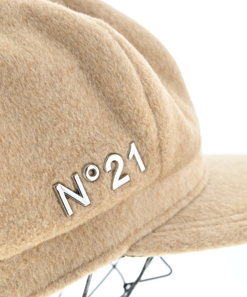Nﾟ 21（ヌメロヴェントゥーノ）キャスケット ベージュ サイズ:M レディース/2200646550145