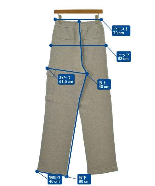 Nﾟ 21（ヌメロヴェントゥーノ）スウェットパンツ グレー サイズ:XXS メンズ/2200651302098