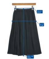 Nﾟ 21（ヌメロヴェントゥーノ）ひざ丈スカート 黒 サイズ:36(XS位) レディース/2200652170054