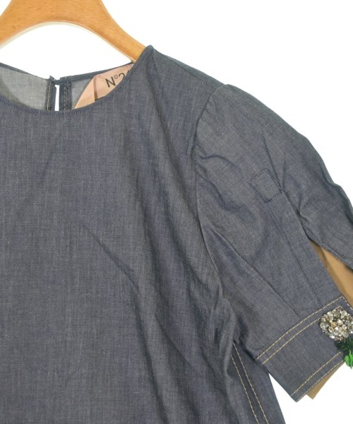 Nﾟ 21（ヌメロヴェントゥーノ）ブラウス 紺 サイズ:40(M位) レディース/2200639695037