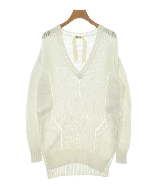 Nﾟ 21(ヌメロヴェントゥーノ)ニット・セーター 白 サイズ:38(S位)/2200653075228