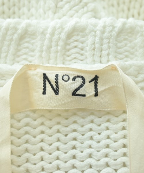 Nﾟ 21（ヌメロヴェントゥーノ）ニット・セーター 白 サイズ:38(S位) レディース/2200653075228