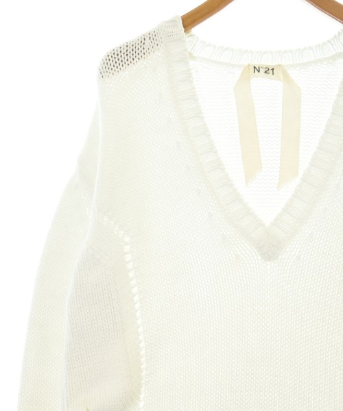 Nﾟ 21（ヌメロヴェントゥーノ）ニット・セーター 白 サイズ:38(S位) レディース/2200653075228
