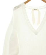 Nﾟ 21（ヌメロヴェントゥーノ）ニット・セーター 白 サイズ:38(S位) レディース/2200653075228