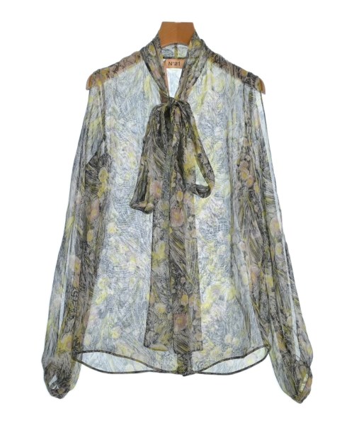 Nﾟ 21(ヌメロヴェントゥーノ)ブラウス 黒 サイズ:38(S位)/2200647173053