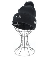 Nﾟ 21（ヌメロヴェントゥーノ）ニットキャップ・ビーニー 黒 サイズ:- レディース/2200699597203