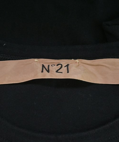Nﾟ 21（ヌメロヴェントゥーノ）Tシャツ・カットソー 黒 サイズ:38(S位) レディース/2200704343078