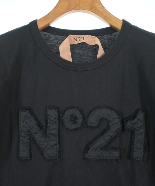 Nﾟ 21（ヌメロヴェントゥーノ）Tシャツ・カットソー 黒 サイズ:38(S位) レディース/2200704343078