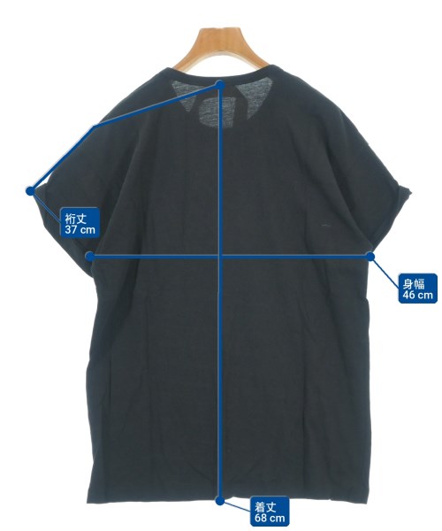 Nﾟ 21（ヌメロヴェントゥーノ）Tシャツ・カットソー 黒 サイズ:38(S位) レディース/2200704343078