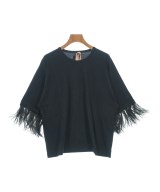 Nﾟ 21（ヌメロヴェントゥーノ）Tシャツ・カットソー 黒 サイズ:36(XS位) レディース/2200704416017
