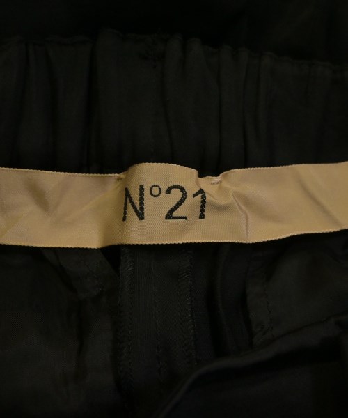 Nﾟ 21（ヌメロヴェントゥーノ）スラックス 黒 サイズ:38(S位) レディース/2200706608397