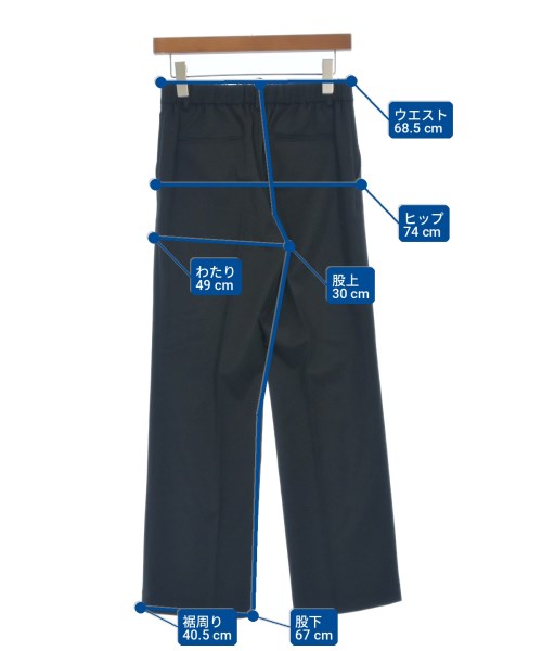 Nﾟ 21（ヌメロヴェントゥーノ）スラックス 黒 サイズ:38(S位) レディース/2200706608410