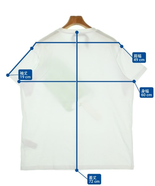 Nﾟ 21（ヌメロヴェントゥーノ）Tシャツ・カットソー 白 サイズ:L メンズ/2200708064115