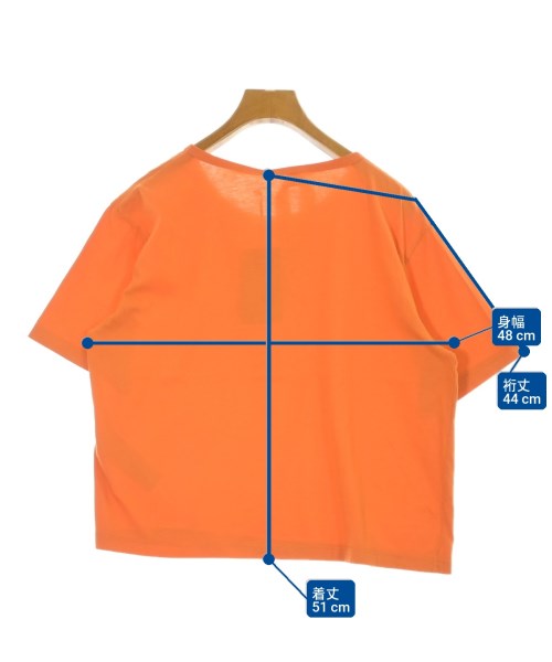 Nﾟ 21（ヌメロヴェントゥーノ）Tシャツ・カットソー オレンジ サイズ:M レディース/2200708091104