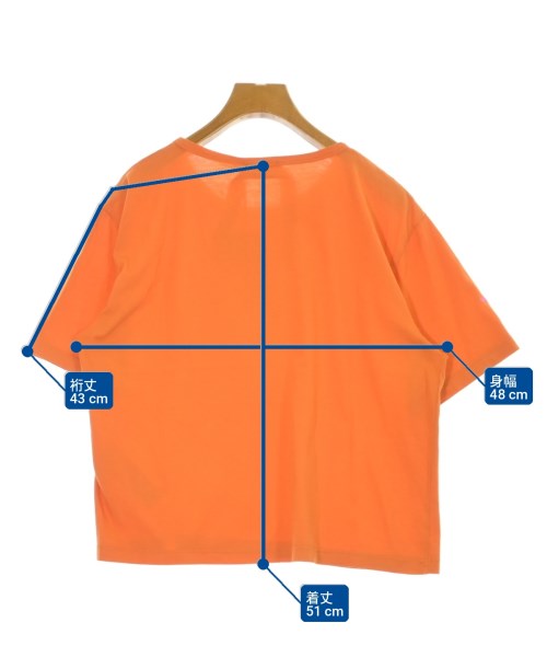 Nﾟ 21（ヌメロヴェントゥーノ）Tシャツ・カットソー オレンジ サイズ:M レディース/2200708091111