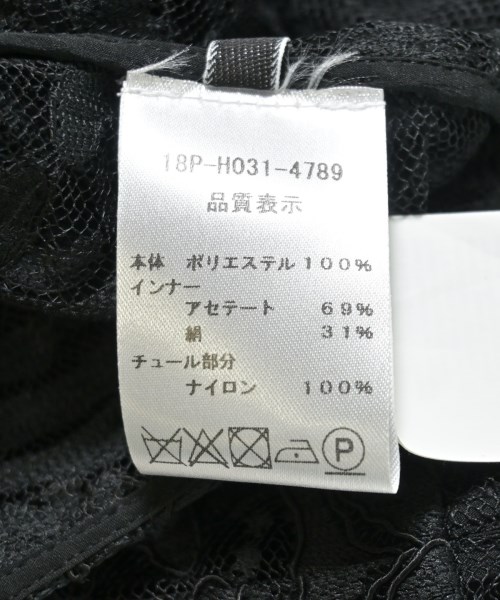 Nﾟ 21（ヌメロヴェントゥーノ）ワンピース 黒 サイズ:40(M位) レディース/2200707138411