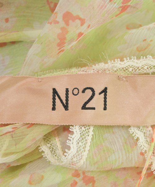 Nﾟ 21（ヌメロヴェントゥーノ）ワンピース 緑 サイズ:38(S位) レディース/2200709682097