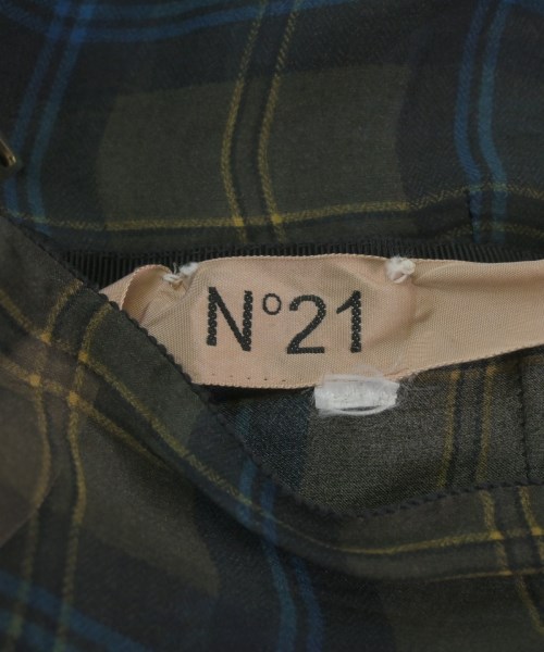 Nﾟ 21（ヌメロヴェントゥーノ）ロング・マキシ丈スカート カーキ サイズ:38(S位) レディース/2200662948018