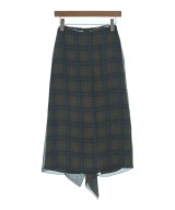 Nﾟ 21（ヌメロヴェントゥーノ）ロング・マキシ丈スカート カーキ サイズ:38(S位) レディース/2200662948018