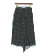 Nﾟ 21（ヌメロヴェントゥーノ）ロング・マキシ丈スカート カーキ サイズ:38(S位) レディース/2200662948018